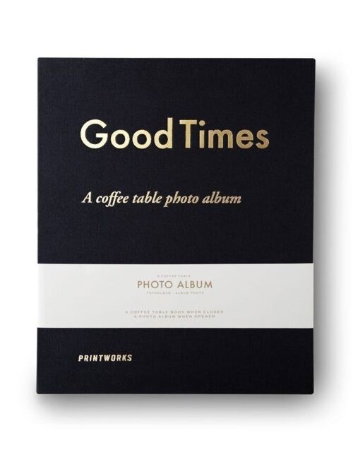 Photo Album - Good Times Black (L)