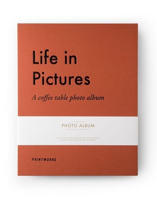 Photo Album - Life In Pictures Orange