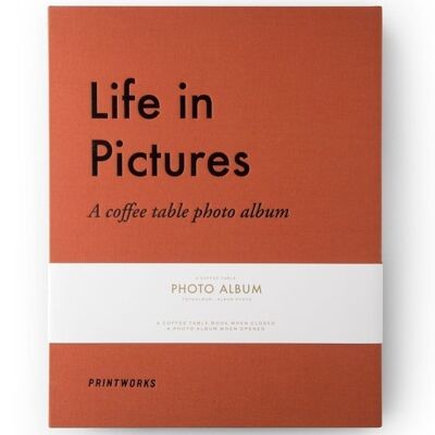 Album Photo - La Vie En Images Orange