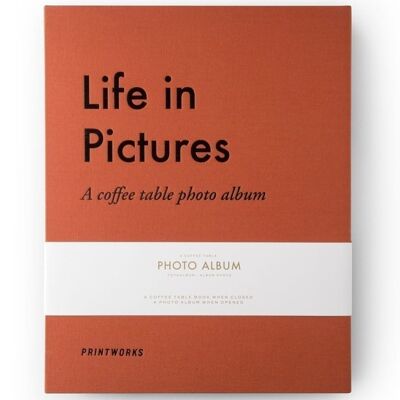 Photo Album - Life In Pictures Orange