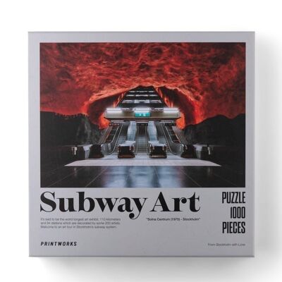 Puzzle - Subway Art, Fire