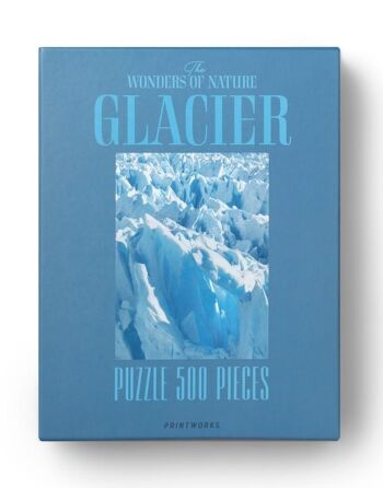 Puzzle Glacier - Ett 500-bitars pussel med några av naturens vackraste och dolda motiv 1