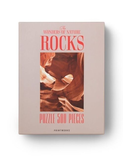 Puzzle Rocks - Ett 500-bitars pussel