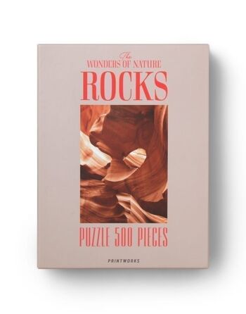 Puzzle Rocks - Pussel Ett 500 bits 1
