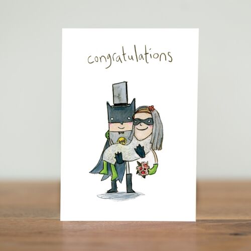 Congratulations - wedding card