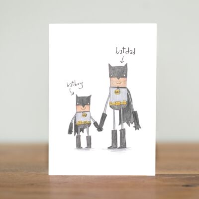 Batboy Batdad - carta