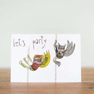 Let’s party - card
