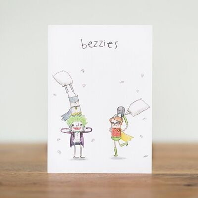 Bezzies - tarjeta