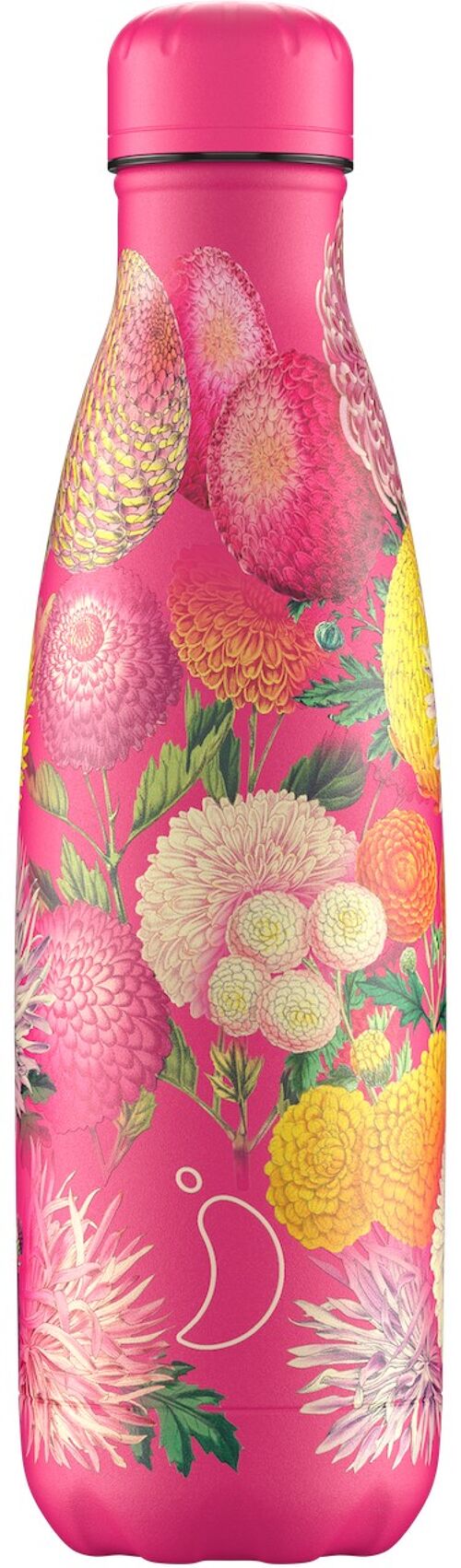 Bottle-500ml-Floral Pink Pompoms