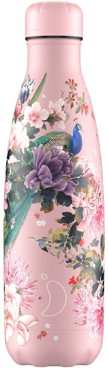 Bottle-500ml-Tropical Peacock Peonies