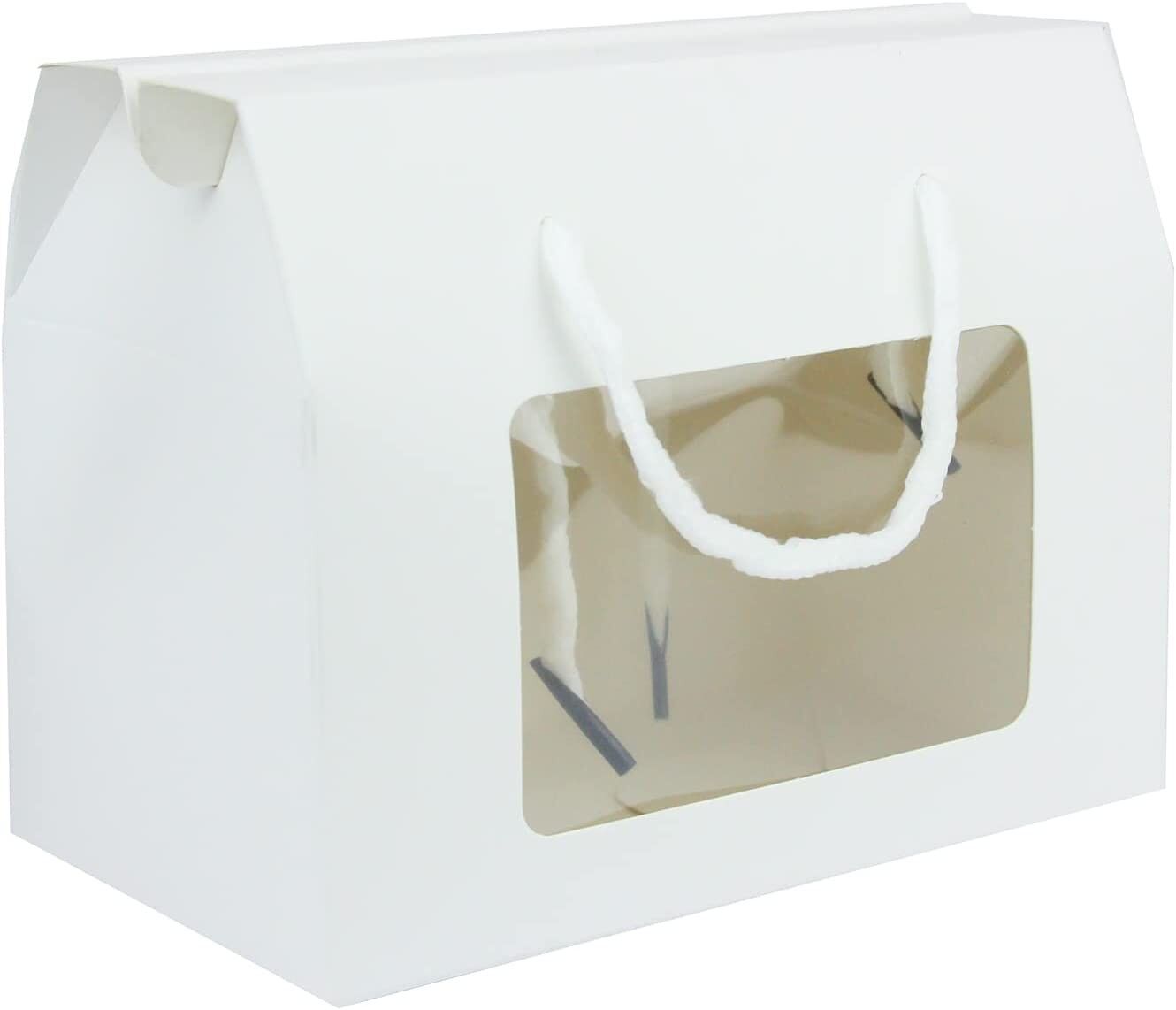 Clear box bag online with handle