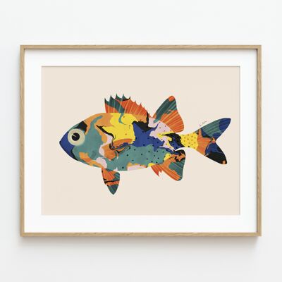 ART PRINT "Goldfish I"-Various sizes