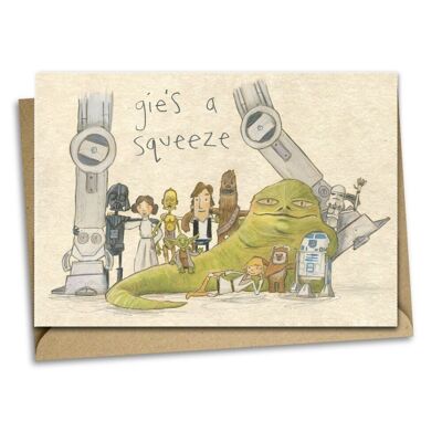 Gies a squeeze - card