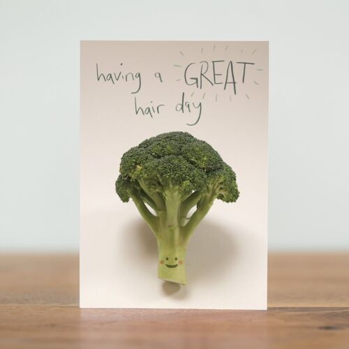 Great hair day - card