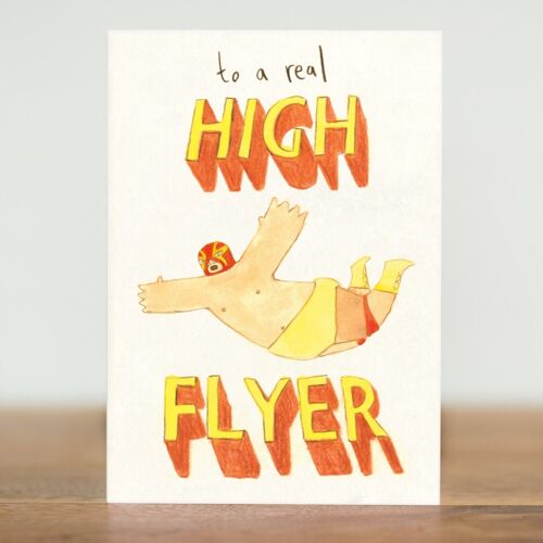 High flyer - card