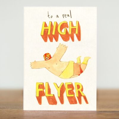 High flyer - tarjeta