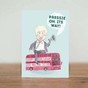 Pressy en route - Carte Boris Johnson