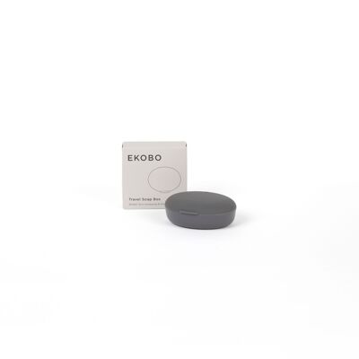 Portasapone da viaggio ovale - Fumo -EKOBO