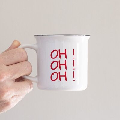 Taza ¡Oh! Oh ! Oh !  / Especial de Navidad