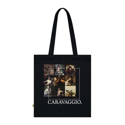 Schwarze Tragetasche von Caravaggio