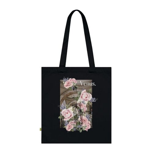 Venus de Milo Black Tote bag