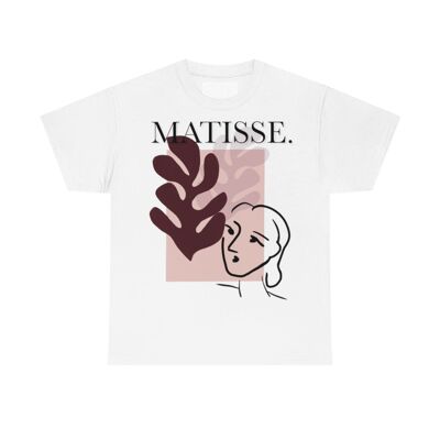 Matisse Art abstrait Chemise unisexe Blanc