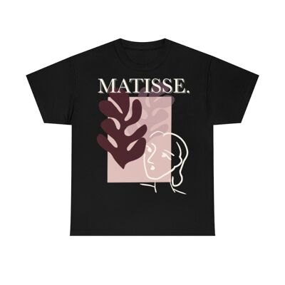 Matisse Abstrakte Kunst Unisex-Shirt Schwarz