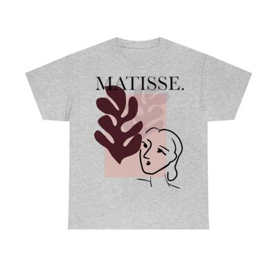 Matisse Abstrakte Kunst Unisex T-Shirt Sport Grau