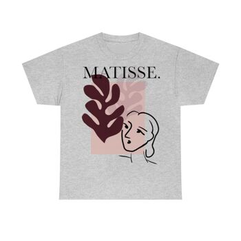 Matisse Art abstrait Chemise unisexe Sport Gris 1