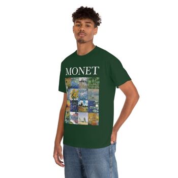 Chemise Claude Monet Mosaïque Noir 8