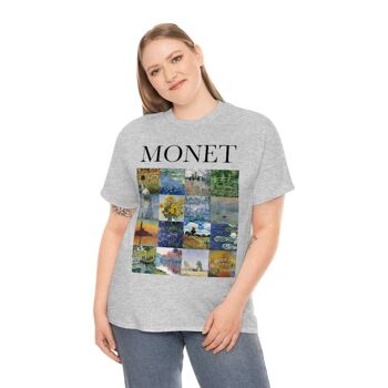 Chemise Claude Monet Mosaïque Vert Forêt 3