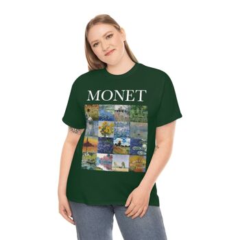 Chemise Claude Monet Mosaïque Vert Forêt 5