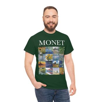Chemise Claude Monet Mosaïque Vert Forêt 6