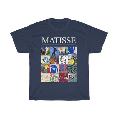 Matisse Collage Hemd Navy