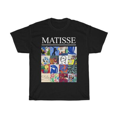 Matisse Collage-Shirt Schwarz