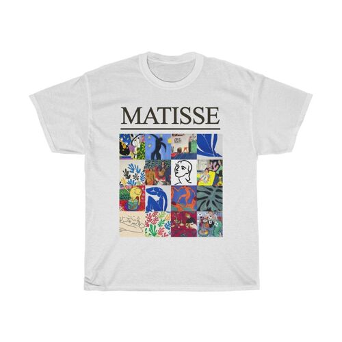 Matisse Collage shirt White