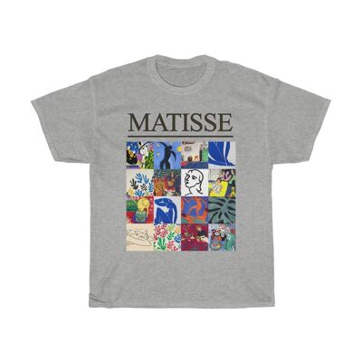 Matisse Collage Shirt Sport Grau