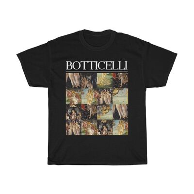Botticelli Collage Shirt Schwarz