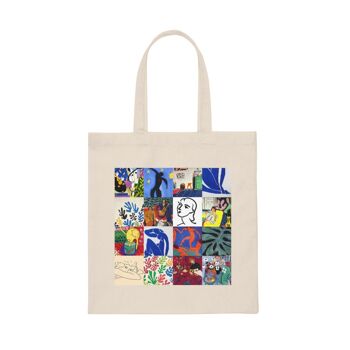 Hommage à Matisse Tote Bag Matisse Inspiré collage amateur d'art esthétique Sac à bandoulière Sac fourre-tout Tumblr 1