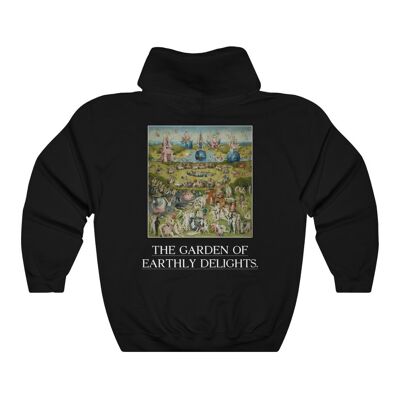 Le Jardin des Délices Hoodie Noir