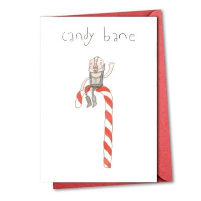 Candy Bane - tarjeta de Navidad