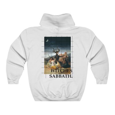 Goya Hoodie tribute El aquelarre Backprint White