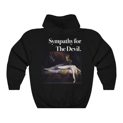 Heinrich Fussli Hoodie The nightmare Black