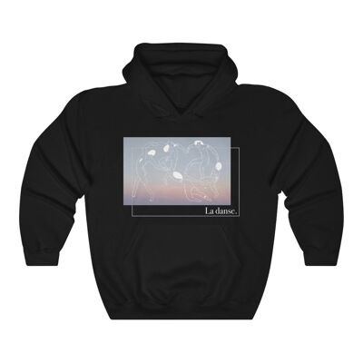 Hommage an Matisse Hoodie Das vom Tanz inspirierte Schwarz