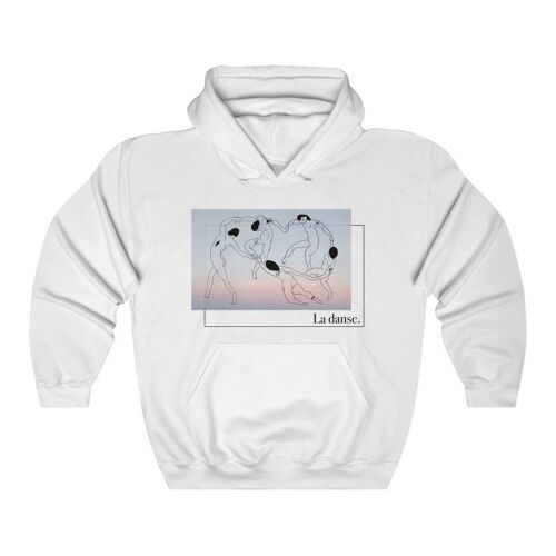 Tribute to Matisse Hoodie The dance inspired White