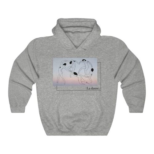 Tribute to Matisse Hoodie The dance inspired Sport Grey
