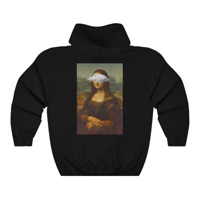 Felpa Con Cappuccio Da Vinci Nera