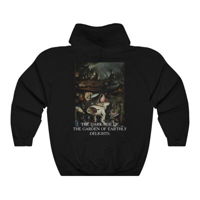 The Garden of Heartly Delights El Bosco Hoodie Black