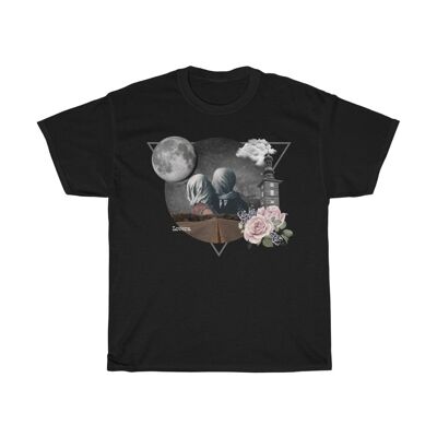Maglia Magritte Collage Nera