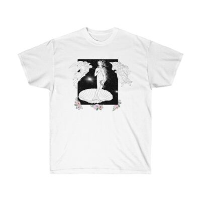 Botticelli Shirt Abstract art White